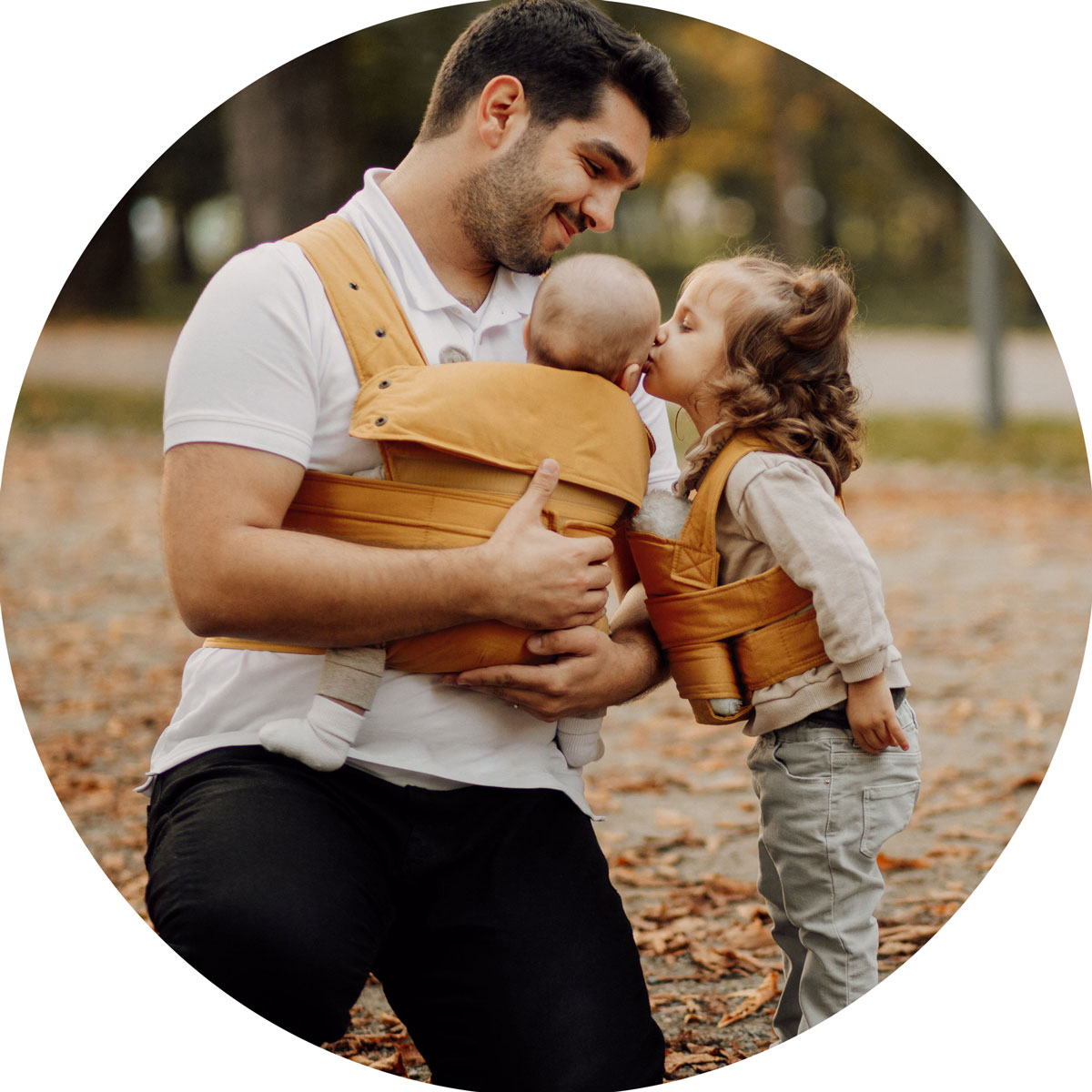 Marsupi Babytrage Classic und mini butterscotch Marsupi Babytrage Classic und mini butterscotch