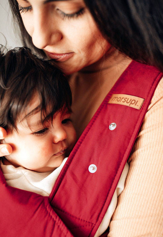 Marsupi Babytrage Classic ruby baby